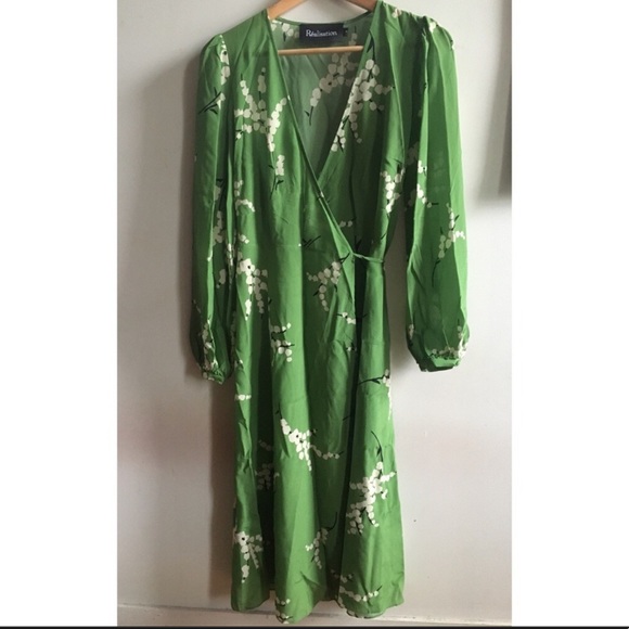 Realisation Par Dresses & Skirts - Realisation par vivienne green dress